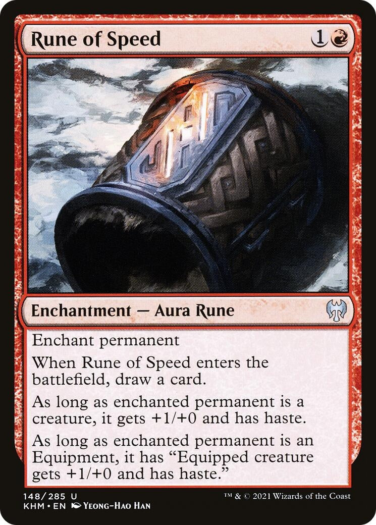 Rune of Speed (148) [KHM] - MTG Single