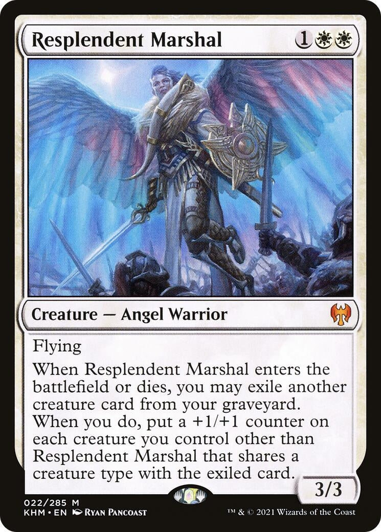 Resplendent Marshal (22) [KHM] - MTG Single