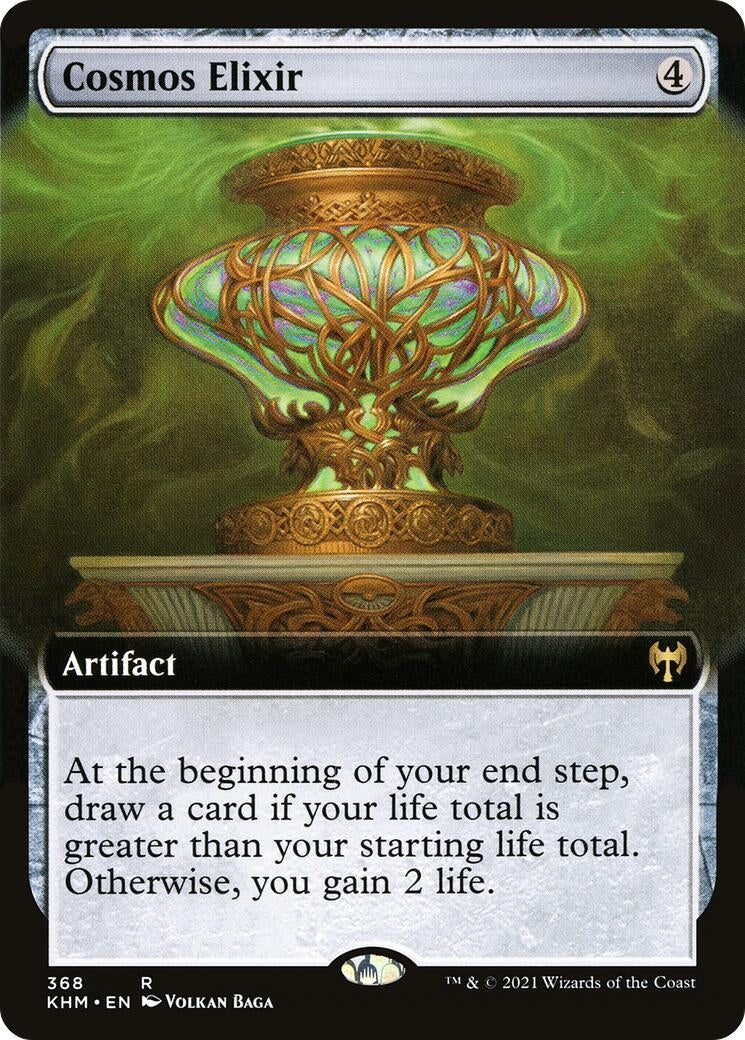 Cosmos Elixir (Extended Art) (368) [KHM] - MTG Single
