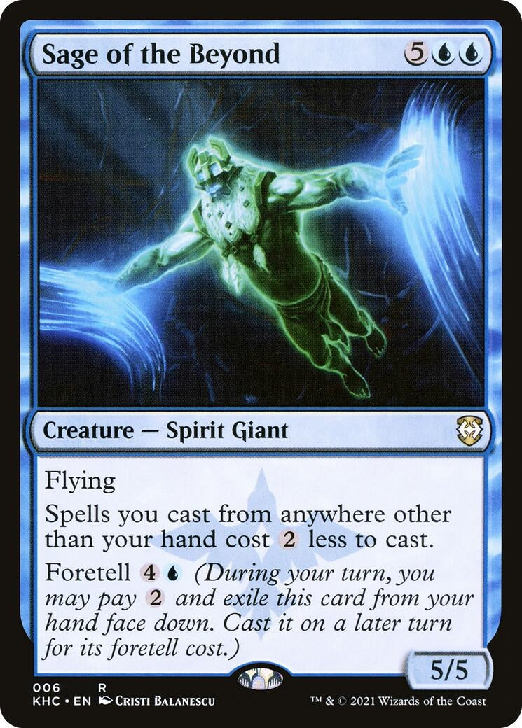 Sage of the Beyond (6) [KHC] - MTG Single