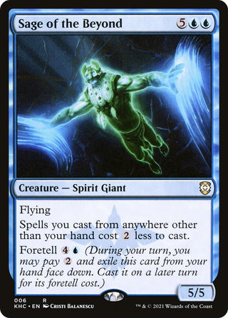 Sage of the Beyond (6) [KHC] - MTG Single