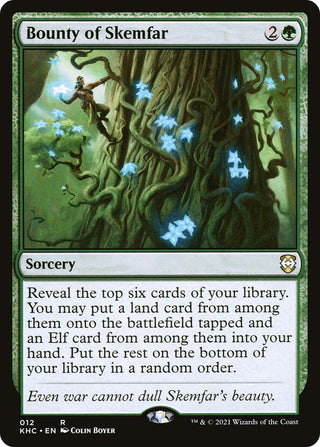 Bounty of Skemfar (12) [KHC] - MTG Single