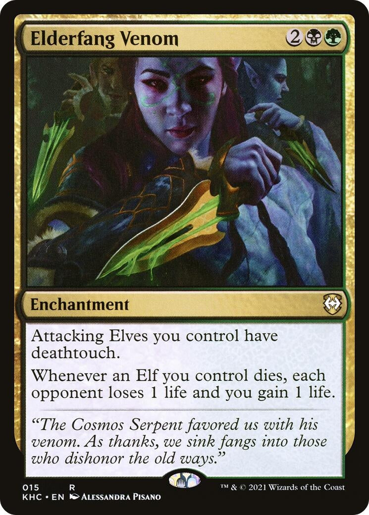 Elderfang Venom (15) [KHC] - MTG Single
