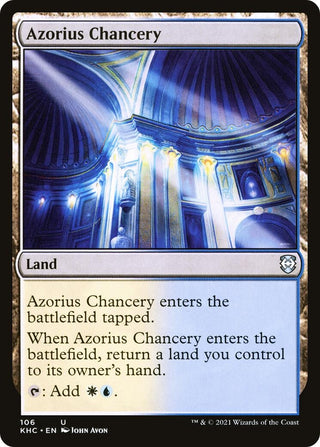 Azorius Chancery (106) [KHC] - MTG Single