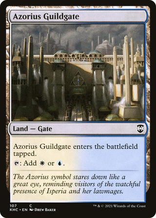 Azorius Guildgate (107) [KHC] - MTG Single