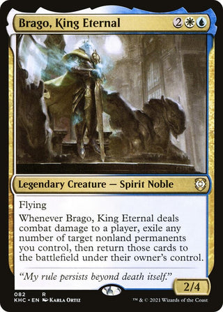 Brago King Eternal (82) [KHC] - MTG Single