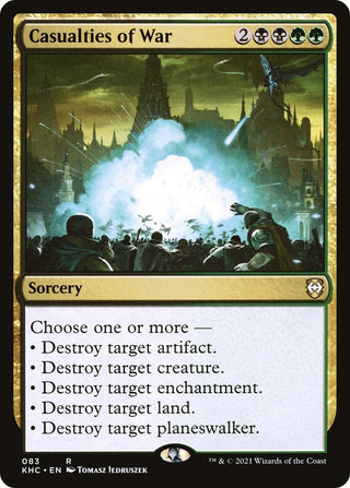 Casualties of War (83) [KHC] - MTG Single