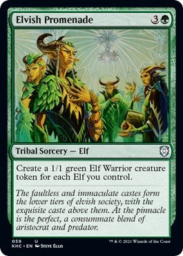 Elvish Promenade (59) [KHC] - MTG Single