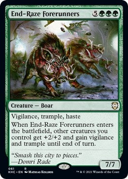 End-Raze Forerunners (61) [KHC] - MTG Single
