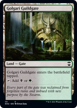 Golgari Guildgate (111) [KHC] - MTG Single