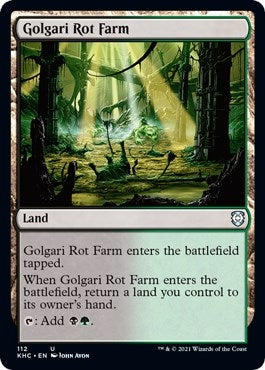 Golgari Rot Farm (112) [KHC] - MTG Single