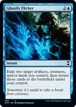 Ghostly Flicker (39) [KHC] - MTG Single