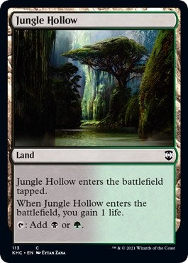 Jungle Hollow (113) [KHC] - MTG Single