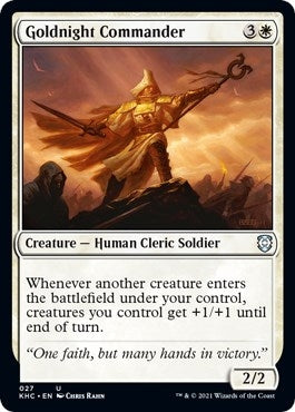 Goldnight Commander (27) [KHC] - MTG Single