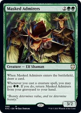 Masked Admirers (69) [KHC] - MTG Single