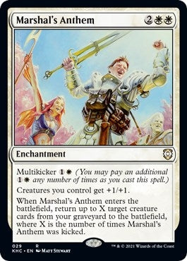 Marshal’s Anthem (29) [KHC] - MTG Single