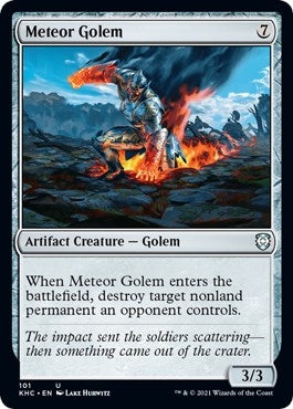 Meteor Golem (101) [KHC] - MTG Single