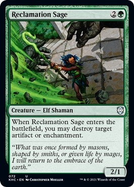Reclamation Sage (72) [KHC] - MTG Single