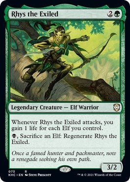Rhys the Exiled (73) [KHC] - MTG Single