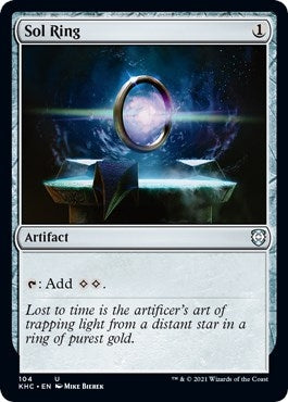 Sol Ring (104) [KHC] - MTG Single