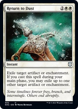 Return to Dust (32) [KHC] - MTG Single