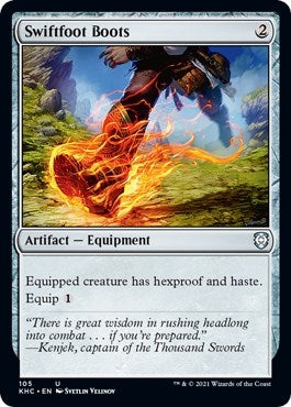Swiftfoot Boots (105) [KHC] - MTG Single