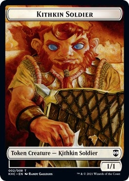 Kithkin Soldier // Pegasus Double-sided Token (0) [KHC] - MTG Single
