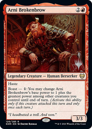 Arni Brokenbrow (120) [PPKHM] - MTG Single