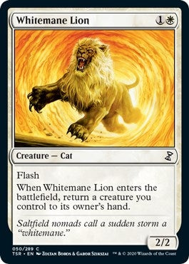Whitemane Lion (50) [TSR] - MTG Single