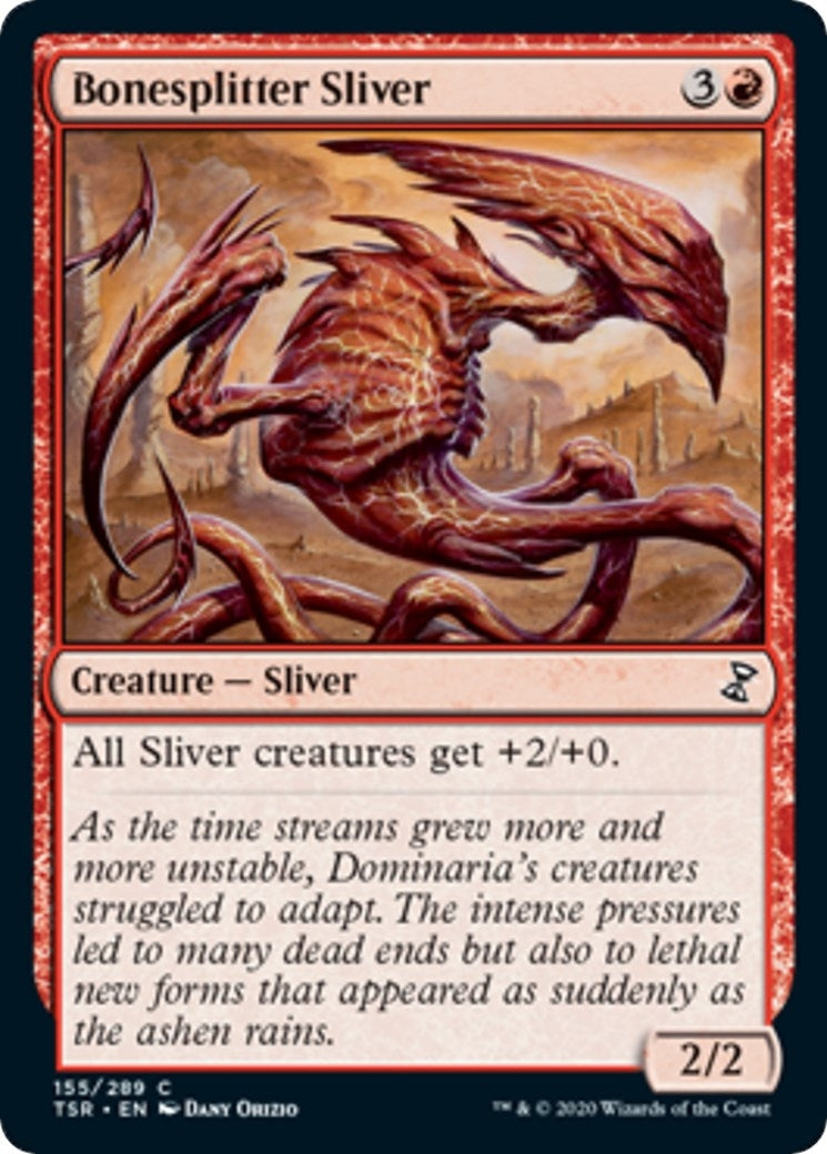 Bonesplitter Sliver (155) [TSR] - MTG Single