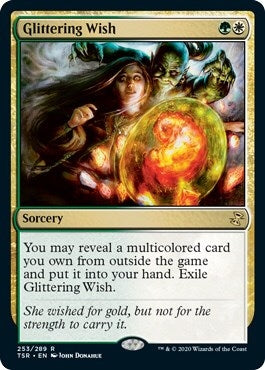 Glittering Wish (253) [TSR] - MTG Single