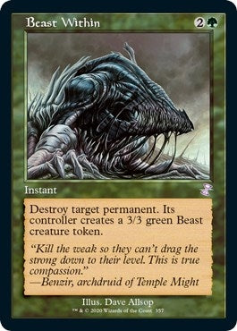 Beast Within (357) [TSR] - MTG Single