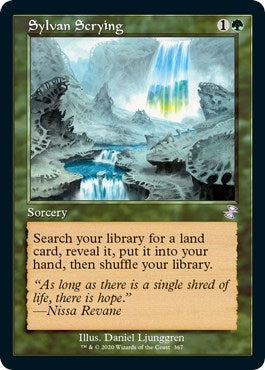 Sylvan Scrying (367) [TSR] - MTG Single