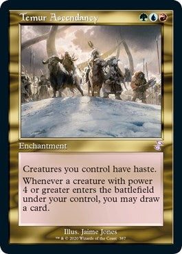 Temur Ascendancy (387) [TSR] - MTG Single