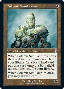 Solemn Simulacrum (400) [TSR] - MTG Single