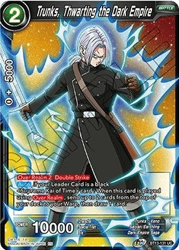 Trunks, Thwarting the Dark Empire (BT13-131) (Supreme Rivalry)