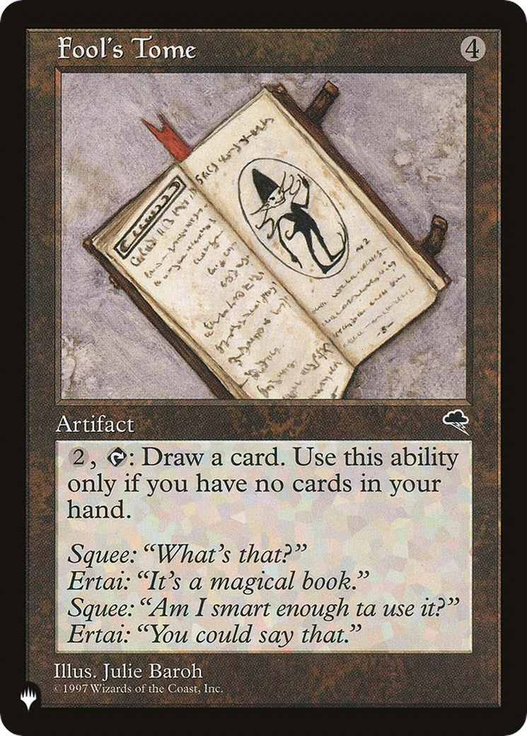 Fool’s Tome [LIST] - MTG Single