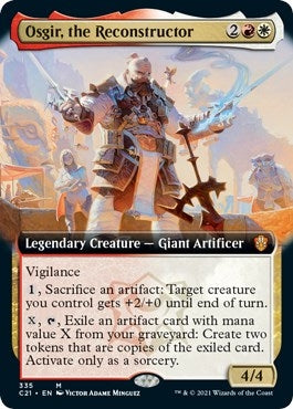 Osgir the Reconstructor (Extended Art) (335) [C21] - MTG Single