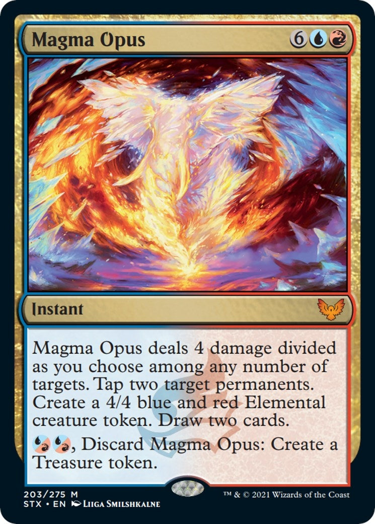 Magma Opus (203) [STX] - MTG Single