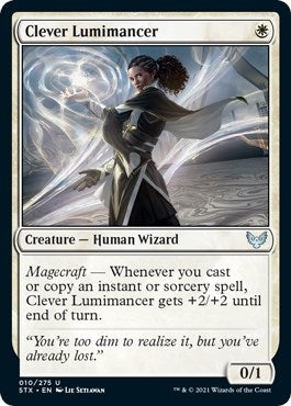 Clever Lumimancer (10) [STX] - MTG Single