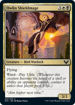 Owlin Shieldmage (210) [STX] - MTG Single