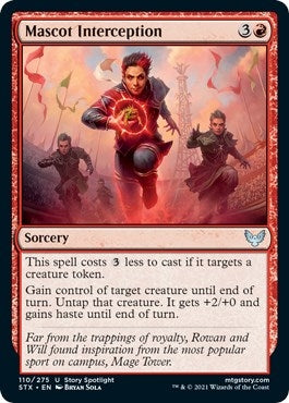 Mascot Interception (110) [STX] - MTG Single