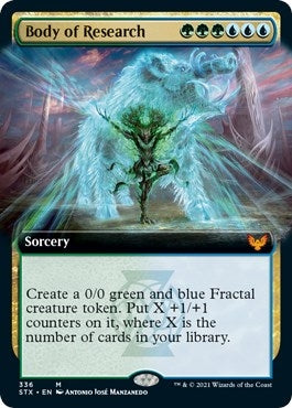 Body of Research (Extended Art) (336) [STX] - MTG Single
