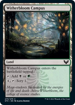 Witherbloom Campus (275) [STX] - MTG Single