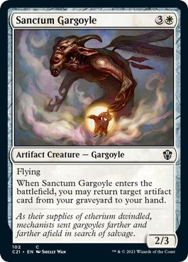Sanctum Gargoyle (102) [C21] - MTG Single