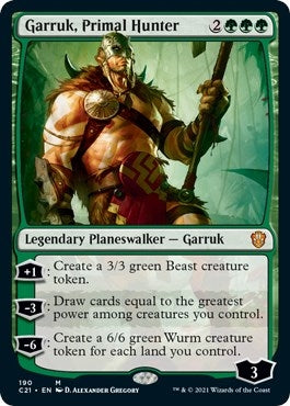 Garruk Primal Hunter (190) [C21] - MTG Single