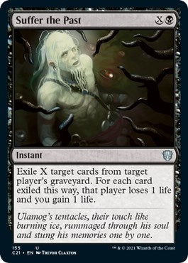Suffer the Past (155) [C21] - MTG Single