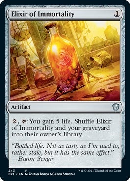 Elixir of Immortality (243) [C21] - MTG Single