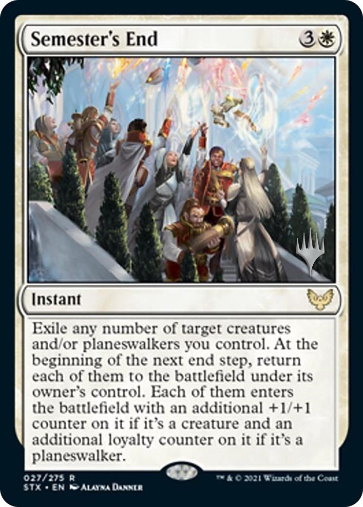 Semester’s End (27) [PPSTX] - MTG Single