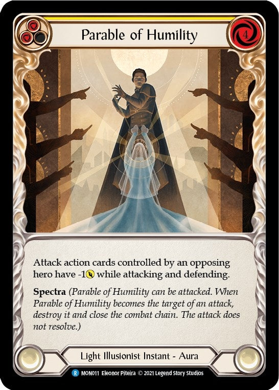 Parable of Humility (11) [MON] - Flesh and Blood TCG Single